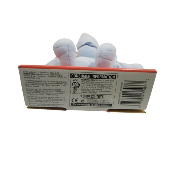 Dr. Seuss Horton With The Whozit Finger Puppet By Mattel - Picture 3 of 9